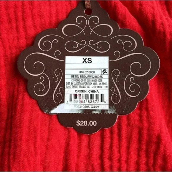 NEW Knox Rose Tank Top Red | Embroidered Tank Top | Knox Rose Tank Top - Picture 5 of 7